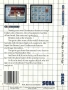 Sega  Master System  -  Ghostbusters (Back)